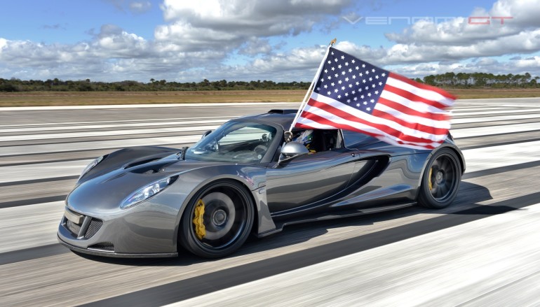 El carro mas rapido del mundo hennessey venom gt top speed 435,3 kmp