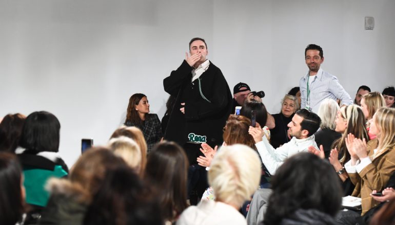 RAF SIMONS PRESENTA SU COLECCIÓN DEBUT PARA CALVIN KLEIN