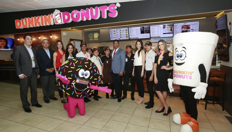 APERTURA DE LA NUEVA SUCURSAL DE DUNKIN´DONUTS  EN EL AEROPUERTO DE TOCUMEN