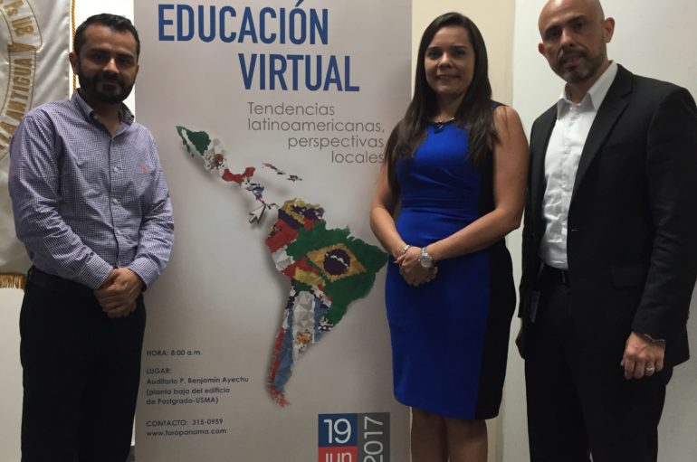 Universidad del Istmo expone caso de éxito del 1 er Foro  de Educación Virtual