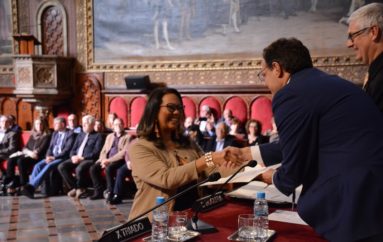 Doctora Milena Gómez  recibió  el premio extraordinario de doctorado de la  UB BUSINESS School de la universidad de Barcelona