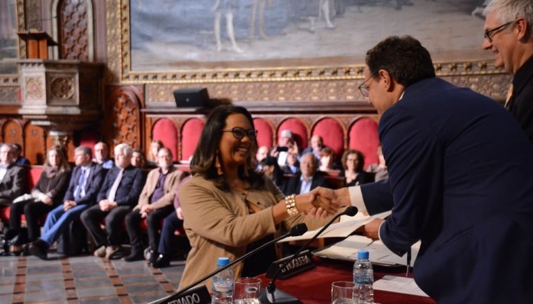 Doctora Milena Gómez  recibió  el premio extraordinario de doctorado de la  UB BUSINESS School de la universidad de Barcelona