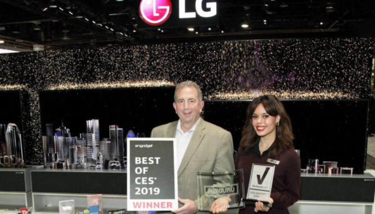 LG RECIBE MÁS DE 140 PREMIOS CES Y HONORES EN MÚLTIPLES CATEGORÍAS