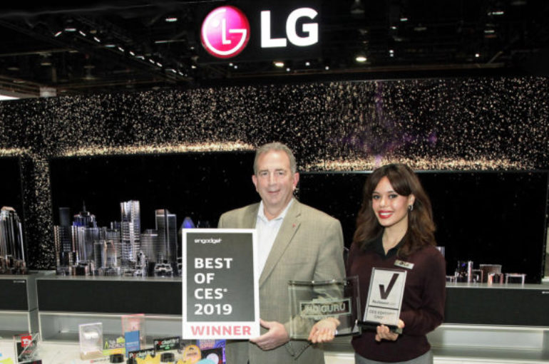 LG RECIBE MÁS DE 140 PREMIOS CES Y HONORES EN MÚLTIPLES CATEGORÍAS