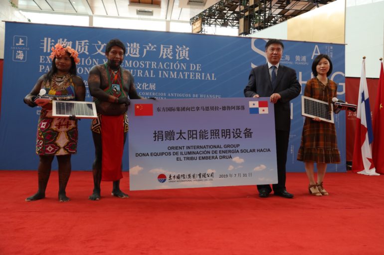 Shangai y Panamá estrechan lazos comerciales y culturales con la exposición y Exhibición de Patrimonio Cultural Inmaterial.