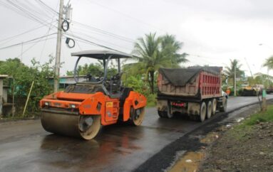 Avanzan trabajos en el proyecto de calles y camino de Changuinola