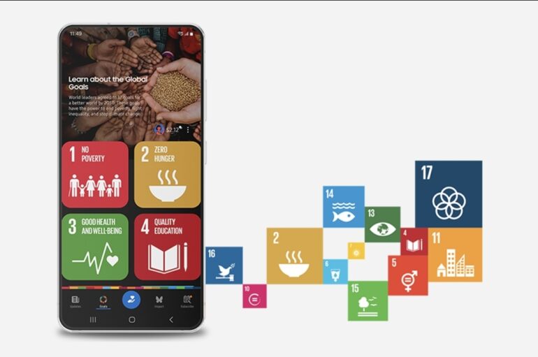 COMPROMISO DE SAMSUNG EN AVANCES DE OBJETIVOS MUNDIALES
